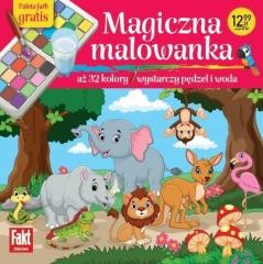 okładka Magiczna malowanka książka | Praca Zbiorowa