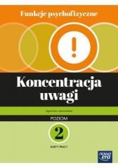 okładka Funkcje psychofizyczne. Koncentracja uwagi KP p.2 książka | Agnieszka Lubowiedzka, Robert Gajda