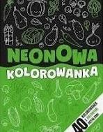 okładka Neonowa kolorowanka zielona książka