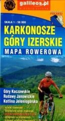 okładka Mapa rowerowa - Karkonosze, Góry Izerskie 1:50 000 książka | Praca Zbiorowa