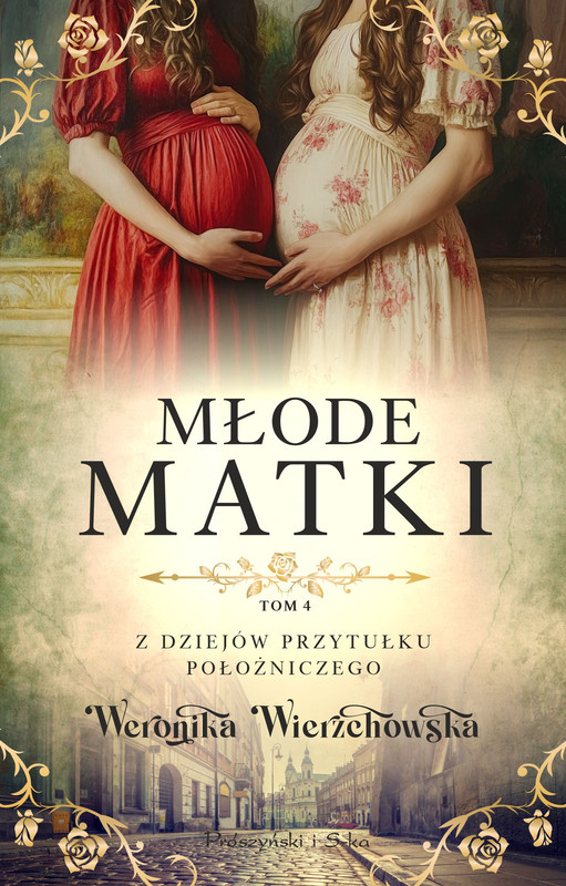 okładka Młode matki. Duże Litery książka | Weronika Wierzchowska