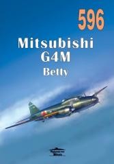 okładka Mitsubishi G4M Betty nr 596 książka | Praca Zbiorowa