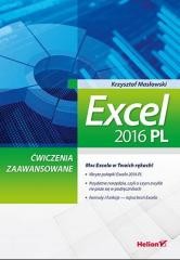 okładka Excel 2016 PL. Ćwiczenia zaawansowane książka | Krzysztof Masłowski