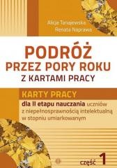 okładka Podróż przez pory roku z kartami pracy. Część 1 książka | Renata Naprawa, Alicja Tanajewska