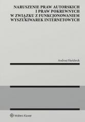 okładka Naruszenie praw autorskich i praw pokrewnych... książka | Andrzej Hańderek