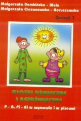 okładka Głoski dźwięczne i bezdźwięczne. P-B, Pi-Bi z. 1 książka | Dembińska-Wola Małgorzata