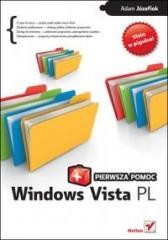 okładka Windows Vista PL. Pierwsza pomoc książka | Adam Józefiok
