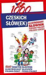 okładka 1000 czeskich słów(ek). Ilustrowany słownik... książka | Praca Zbiorowa