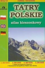 okładka Atlas kieszonkowy - Tatry Polskie 1:30 000 książka