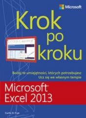 okładka Microsoft Excel 2013. Krok po kroku książka