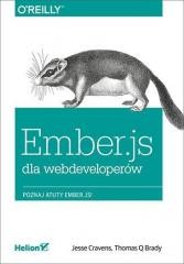 okładka Ember.js dla webdeveloperów książka | Brady ThomasJ., Jesse Cravens