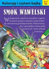 okładka Koloruję i czytam bajkę. Smok Wawelski w.2016 książka | Praca Zbiorowa