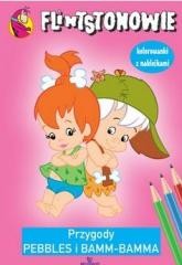 okładka Kolorowanka. Flintstonowie. Przygody Pebbles książka | Praca Zbiorowa