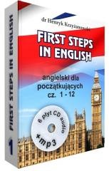 okładka First steps in English cz.1 Intensywny angielski książka | dr HenrykKrzyżanowski