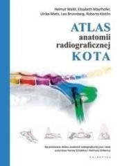 okładka Atlas anatomii radiograficznej kota książka | praca zbirowa