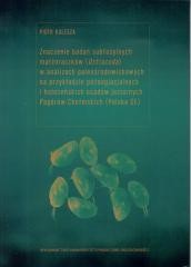 okładka Znaczenie badań subfosylnych małżoraczków... książka | Piotr Kulesza