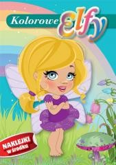 okładka Kolorowe Elfy książka | Praca Zbiorowa