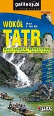 okładka Mapa atrakcji tur. - Wokół Tatr 1:100 000 książka | Praca Zbiorowa