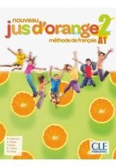 okładka Jus d'orange nouveau 2 A1 podręcznik + DVD ROM książka | Adrien Payet, Adrian Cabrera, Emili, Isabel Rubio