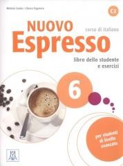 okładka Nuovo Espresso 6 podręcznik + ćwiczenia + CD audio książka | Pegoraro Chiara, Michela Guida