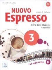 okładka Nuovo Espresso 3 podręcznik + ćwiczenia książka | Bali Maria, Ziglio Luciana