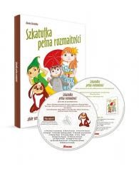 okładka Szkatułka pełna rozmaitości + 2 CD książka | Danuta Zawadzka