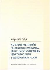 okładka Nauczanie łączliwości składniowej czasownika... książka | Małgorzata Gulip