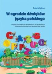 okładka W ogrodzie dźwięków języka polskiego książka | Bożena Kołcun