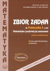 okładka Matematyka i przykłady zast. 3 LO zbiór zadań ZP książka | Praca Zbiorowa