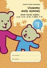 okładka Usuwamy wady wymowy. Gł. twarde-miękkie cz.1 książka | Jolanta Falana-Kozłowska