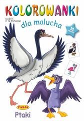 okładka Kolorowanki dla malucha Ptaki książka | Praca Zbiorowa