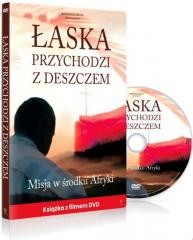 okładka Łaska przychodzi z deszczem + DVD książka | Agnieszka Dzieduszycka-Manikowska