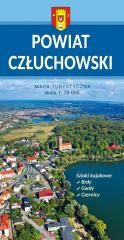 okładka Mapa turystyczna - Powiat Człuchowski 1:75 000 książka | Praca Zbiorowa