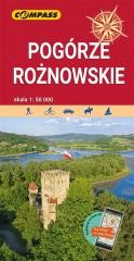okładka Mapa turystyczna - Pogórze Rożnowskie w.2022 książka | Praca Zbiorowa