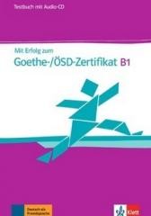 okładka Mit Erfolg zum Goethe-/OSD-Zertifikat B1 TB + CD książka | Praca Zbiorowa