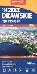 okładka Mapa turyst. - Pojezierze Drawskie cz.wsch. w.2022 książka | Praca Zbiorowa