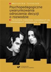 okładka Psychopedagogiczne uwarunkowania odroczenia... książka | Weronika Juroszek