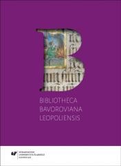 okładka Bibliotheca Bavoroviana Leopoliensis książka | Praca Zbiorowa