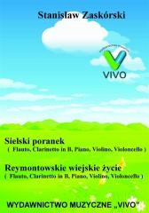 okładka Sielski poranek. Reymontowskie wiejskie życie książka | Stanisław Zaskórski