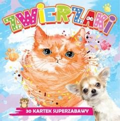 okładka Zwierzaki - malowanka książka