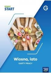 okładka Pewny start. Karty pracy. Wiosna, lato poz.G książka | Praca Zbiorowa