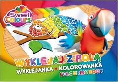 okładka Kolorowanka wyklejanka A4/8K książka