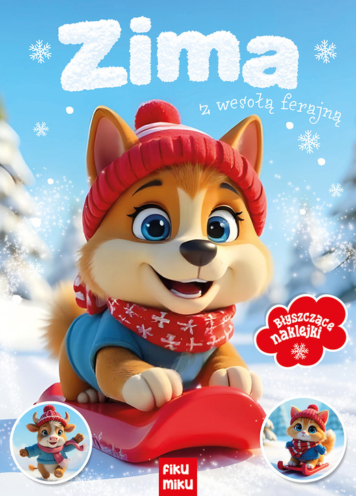 okładka Zima z wesołą ferajną książka | Opracowanie zbiorowe