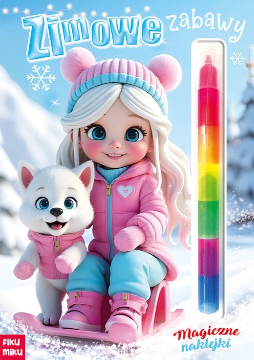 okładka Zimowe zabawy książka | Opracowanie zbiorowe