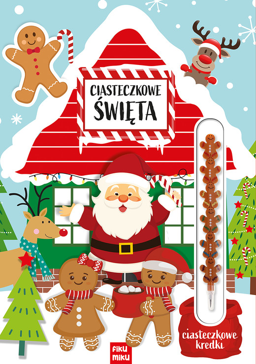 okładka Ciasteczkowe święta książka | Opracowanie zbiorowe