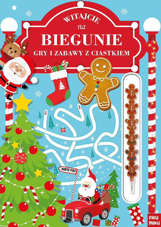 okładka Witajcie na biegunie, gry i zabawy z ciastkiem książka | Opracowanie zbiorowe