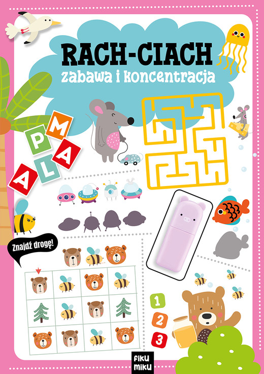 okładka Rach-ciach zabawa i koncentracja książka | Opracowanie zbiorowe
