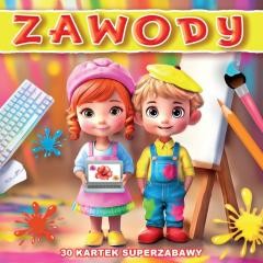 okładka 30 kartek superzabawy. Zawody książka | Praca Zbiorowa