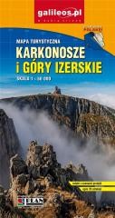 okładka Mapa - Karkonosze i Góry Izerskie 1:50 000 książka | Praca Zbiorowa