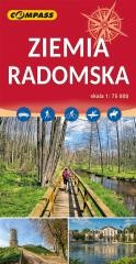 okładka Mapa - Ziemia Radomska 1:75 000 książka | Praca Zbiorowa